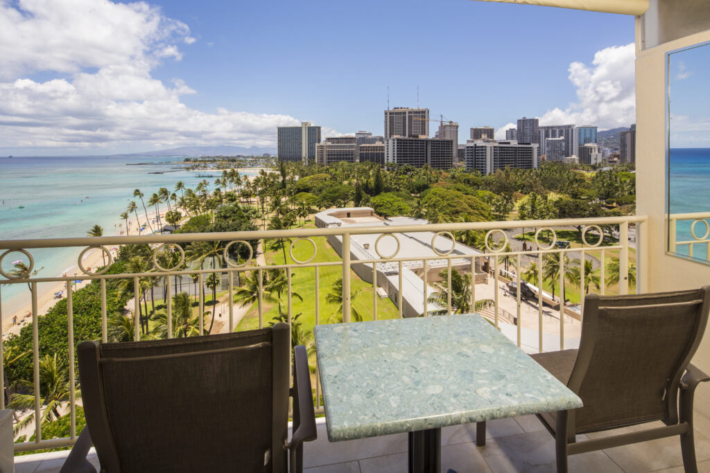 ステューディオ デラックス オーシャン ビュー客室の一例