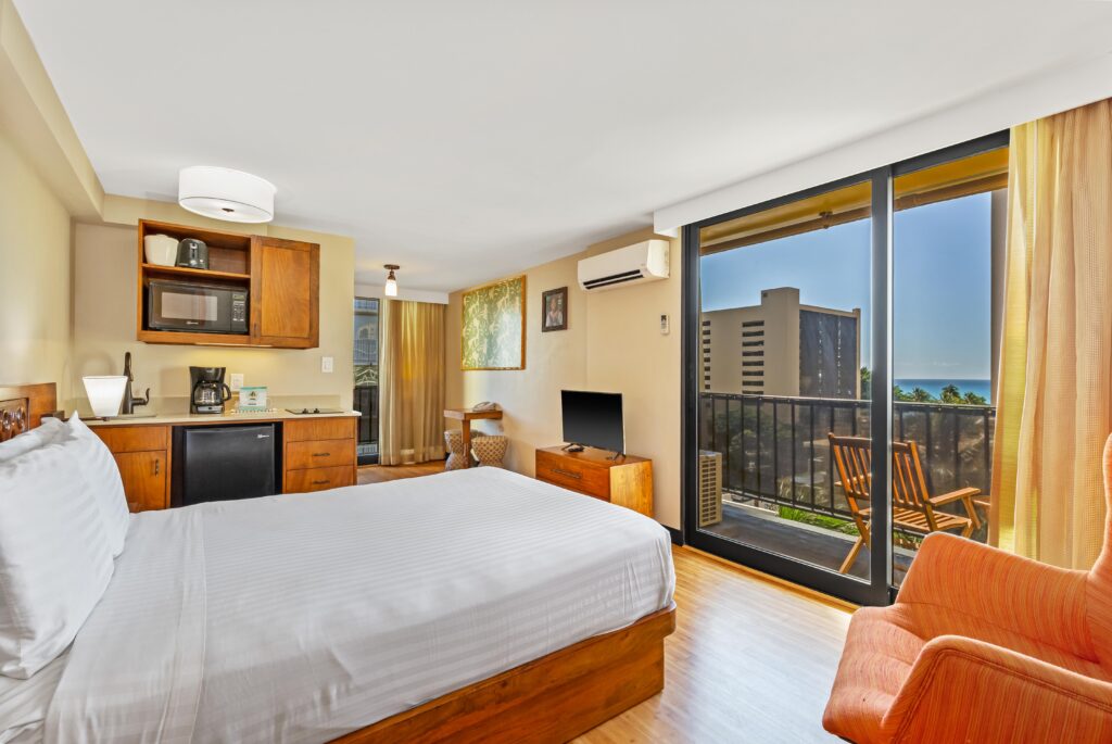 ステューディオ キチネット デラックスシティービュー客室の一例