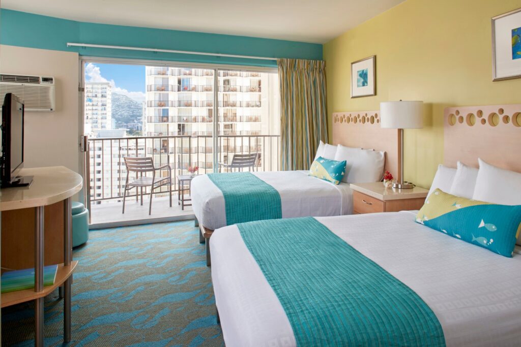 ホテルルームスタンダードバリアフリー客室の一例