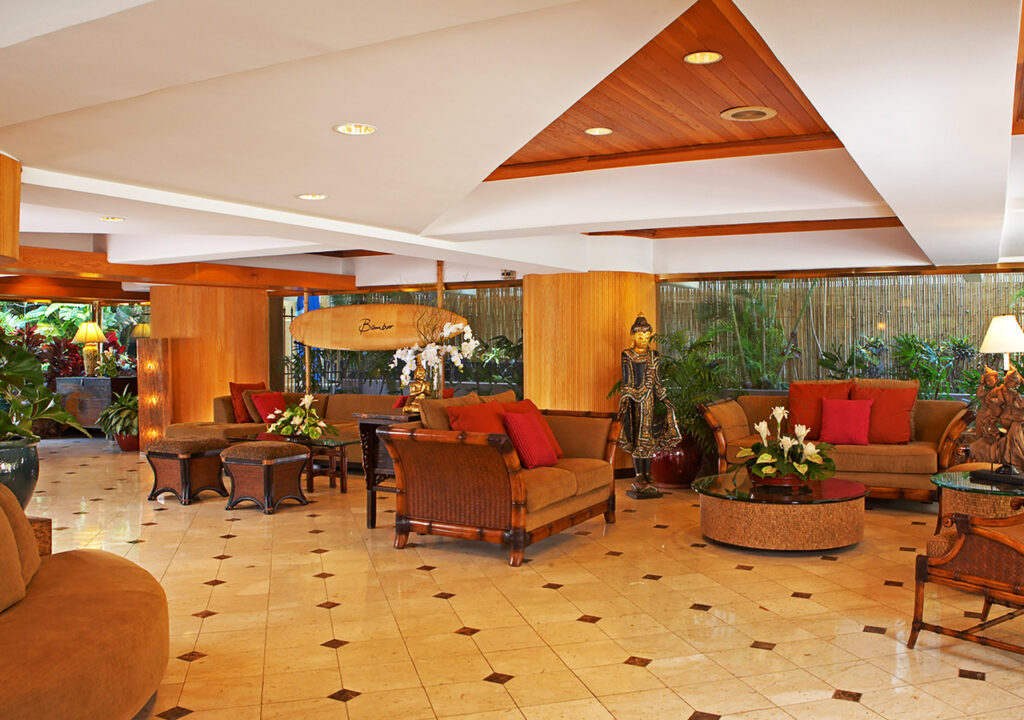 ホテルのロビー