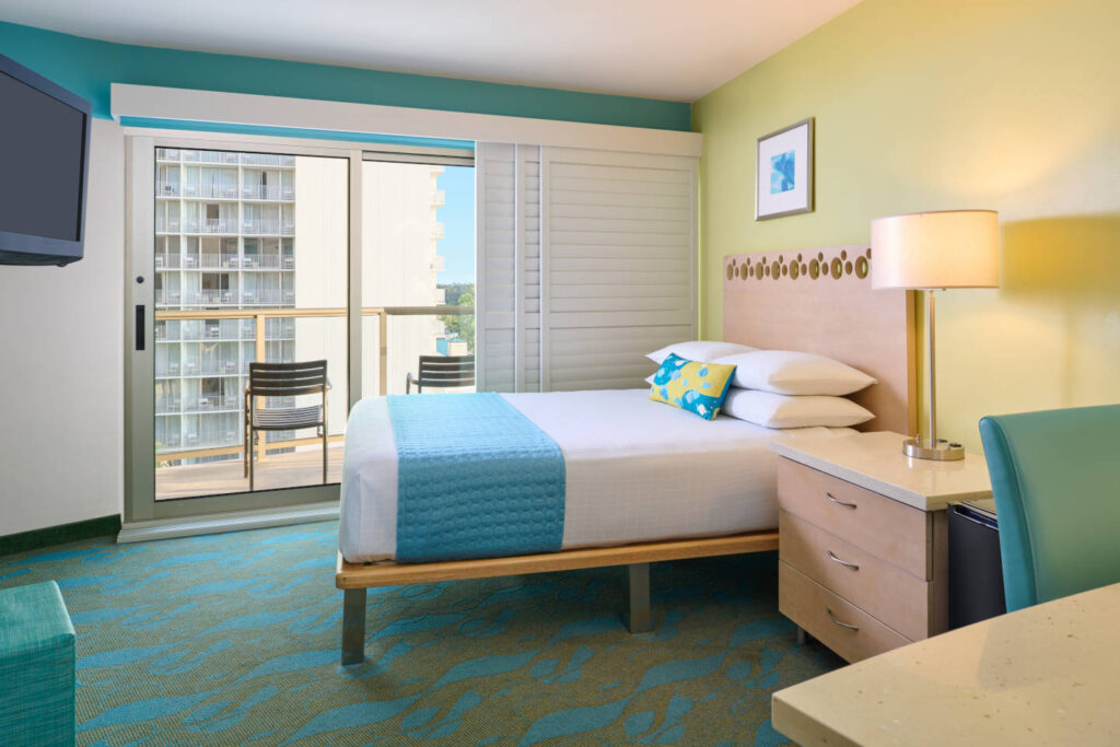 オーシャンビュー バリアフリー客室の一例