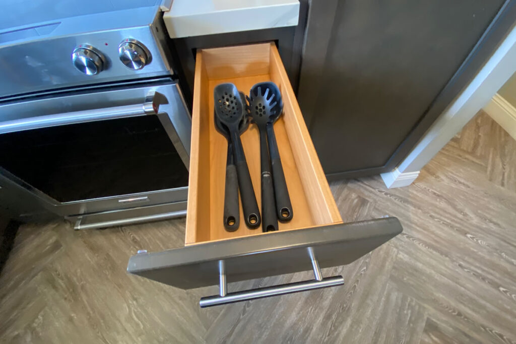 調理用具もそろっています(客室の一例)